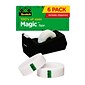 Scotch Magic Invisible Tape with Desktop Refillable Dispenser, 3/4 x 27.7 yds., 6/Pack (810KC38)