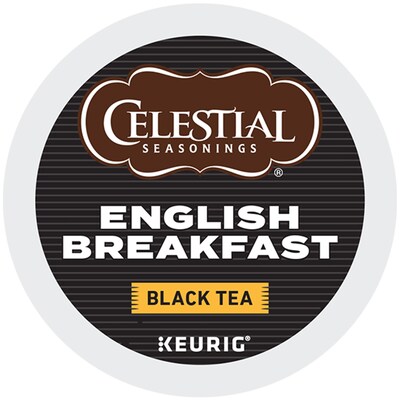 Celestial Seasonings Breakfast Blend Black Tea, Keurig® K-Cup® Pods, 24/Box (14731)