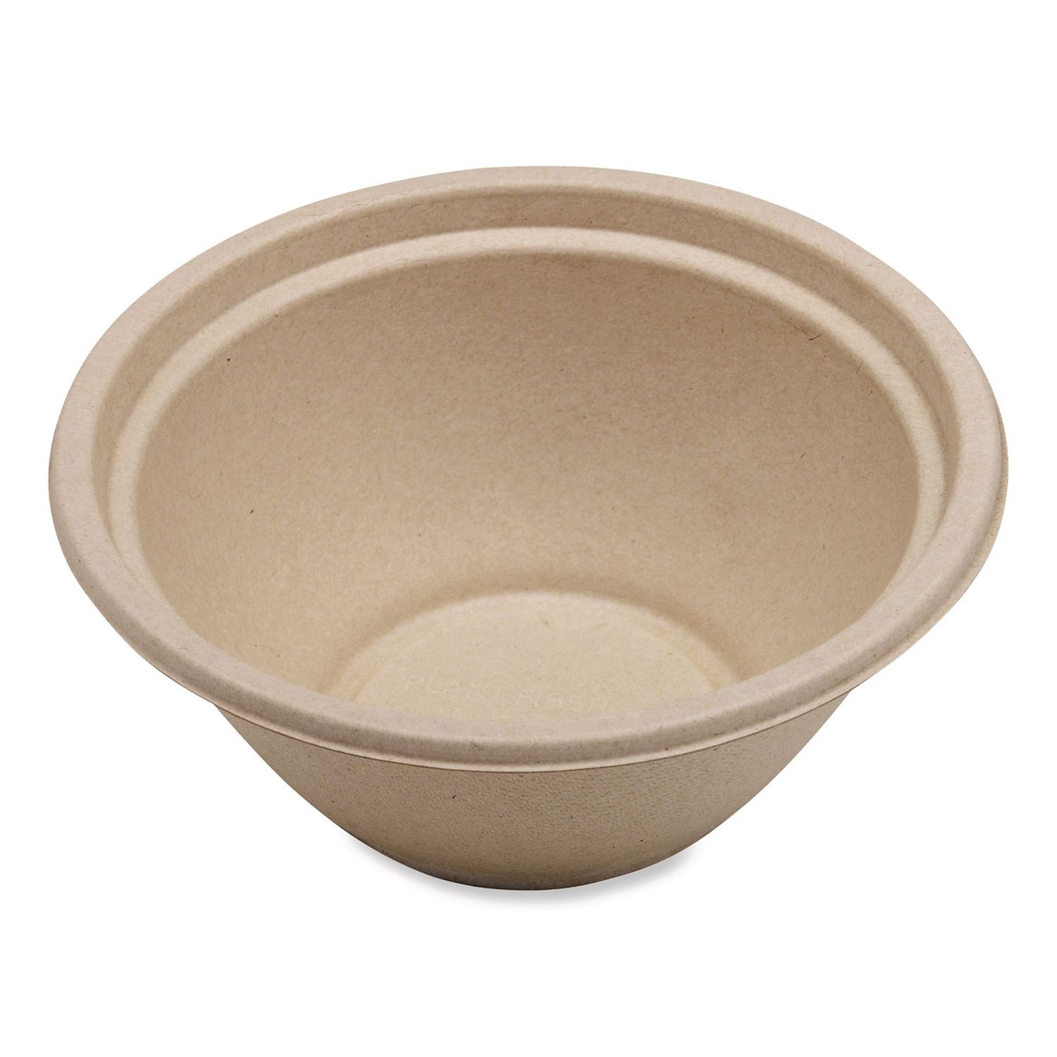 World Centric Fiber Bowl, 32 oz., Natural, 500 Bowls/Carton (BO-SC-U32-LFP)