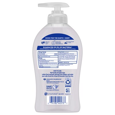 Softsoap Antibacterial Liquid Hand Soap, White Tea & Berry Fusion, 11.25 Oz. (US03574A)