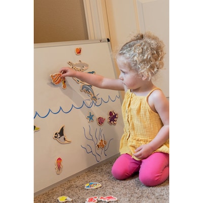 Spark & Wow Sea Life Wooden Magnets, Assorted Colors, 2/Bundle (CTUSW400020-2)