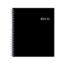 2024-2025 Blue Sky Enterprise 8 x 10 Academic Monthly Planner, Plastic Cover, Black (130615-A25)