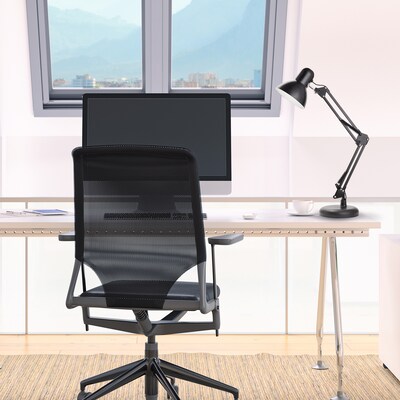 Newhouse Lighting Wright LED Desk Lamp, 24", Black (NHDK-WR-BK)