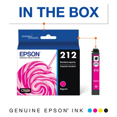 Epson T212 Magenta Standard Yield Ink Cartridge (T212320-S)