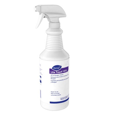 Lite Touch CRT and Plexiglass Surface Cleaner, 32 Oz., 12/Carton (03970.)