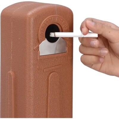 Global Industrial Outdoor Ashtray, 5 Gallon, Terracotta (245133RG)