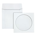 Quality Park Open End CD/DVD Envelopes, 5 x 5, White Wove, 250/Box (QUA62905)