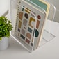 Martha Stewart Brody 3-Compartment Acrylic File Organizer, Clear (GSTS007CLR)