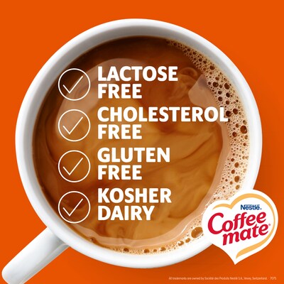 Coffee-mate Coffee Creamer, Hazelnut, 15 oz Powder Creamer, 12/Carton