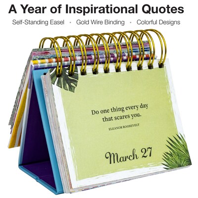 2026 Global Printed Products Rainbow 6 x 6 Day-to-Day Calendar (GPP-0028)
