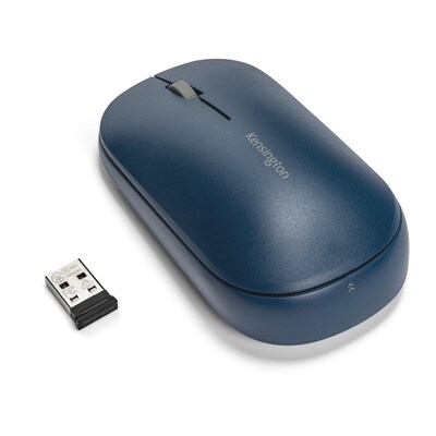Kensington SureTrack Dual Wireless Ambidextrous Mouse, Blue (K75350WW)