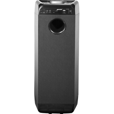 Gemini Bluetooth 1000W LED Party Speaker, USB/FM Radio, Black (GLS-880)