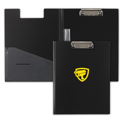 One Color Imprint Polypropylene Clip Folder