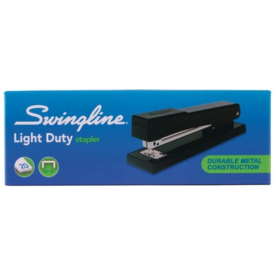 Swingline Reduced-Effort Desktop Stapler, 20-Sheet Capacity, Black (40501)