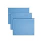 Smead Hanging File Folders, 1/5-Cut Tab, Letter Size, Blue, 25/Box (64060)