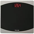 Taylor® Glass Digital Electronic Scale, 400 lbs., Black