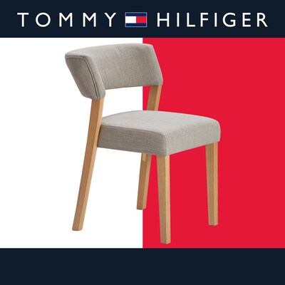 Tommy Hilfiger Waltham Dining Chair, Light Gray, 2/Set (CHR20088A)