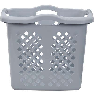 Home Logic Lamper 2.0-Bushel Plastic, Gray (2138HMLCO645083)