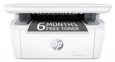 HP LaserJet MFP M140we Wireless Black & White Printer Includes 6 Months of FREE Toner with HP+ (7MD7
