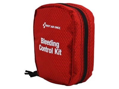First Aid Only Bleeding Control Kit Multiple Victim Totes, Fabric Pouch, California AB2260, 7 Pieces