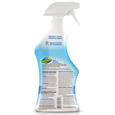 OdoBan Air Freshener & Deodorizer Spray, Fresh Linen Scent, 32 oz. (910701-Q6)