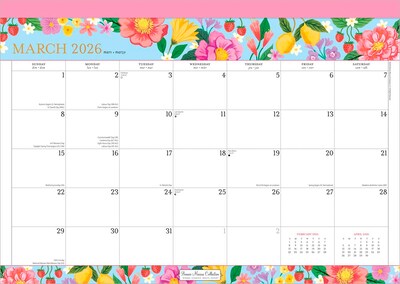 2026 BrownTrout Bonnie Marcus 17 x 12 Monthly Desk Pad Calendar (9798330701513)