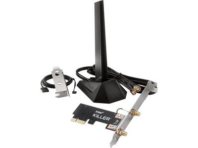 Intel Killer Wi-Fi 6E AX1675 PCIe Gaming Card (AX210.D2WG.NVXC)