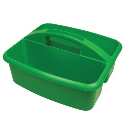 Romanoff Plastic Large Utility Caddy, 12.75 x 11.25 x 6.75, Green, Pack of 3 (ROM26005-3)