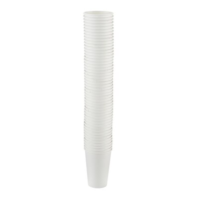 Dixie Paper Hot Cup by GP PRO, 16 oz., White, 1000/Carton (2346W)