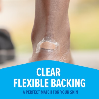 Nexcare Waterproof Ahesive Bandages, AssortedSized, Clear, 50/Box (432-50)
