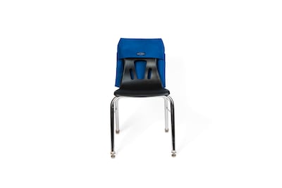 Seat Sack Seat Storage, 16" x 12" x 4", Blue, 10/Pack (00112BUNDLE)