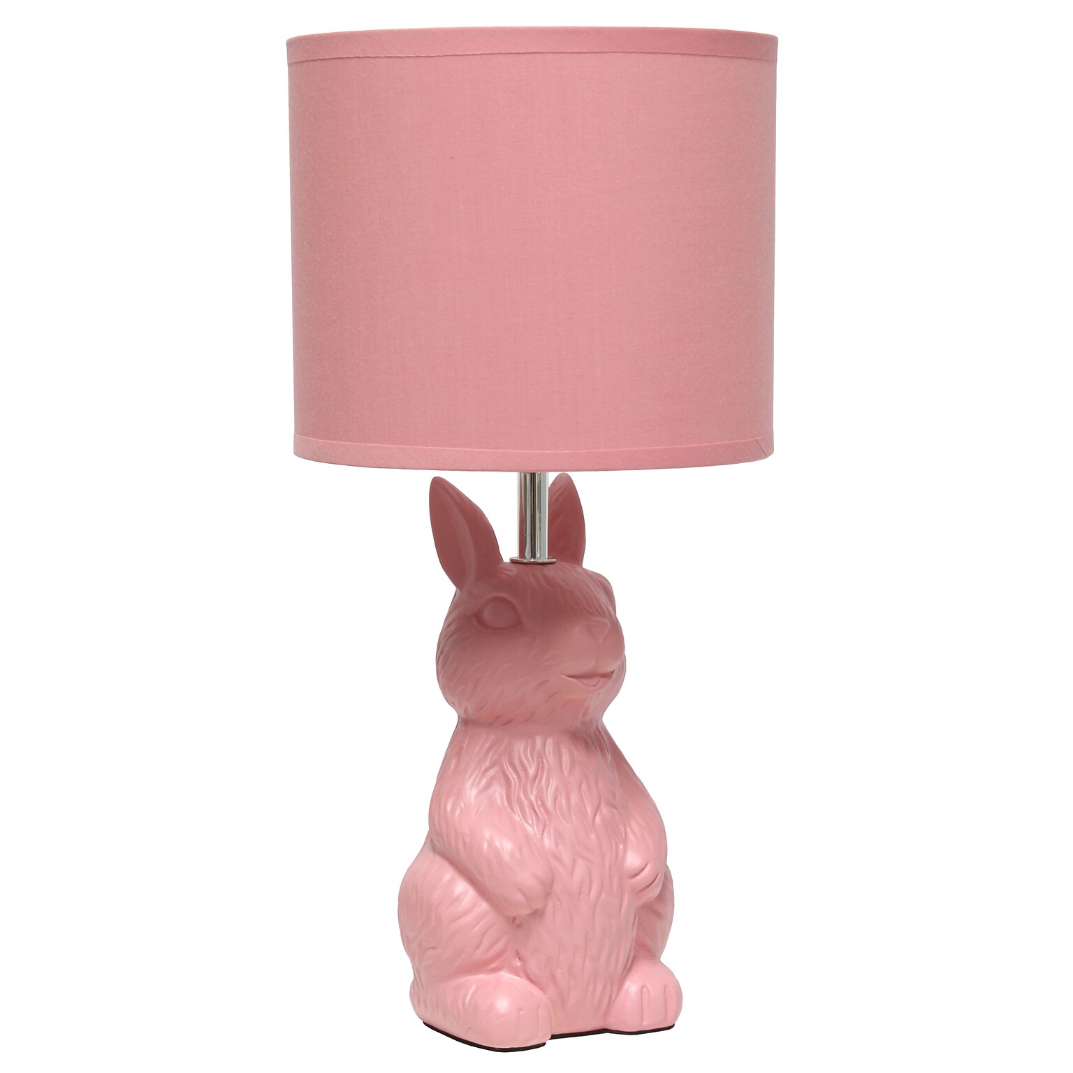 Simple Designs Cute Wonders 16.33 LED Table Lamp, Pink (LT2117-PNK)