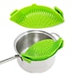 Extreme Fit Silicone Snap On Strainer, 2", Green (TI-SNSK-GRE-2PK)