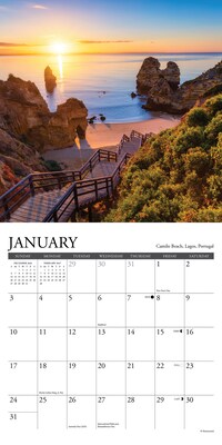 2027 Willow Creek Sunsets 7" x 7" Monthly Wall Calendar (64221)