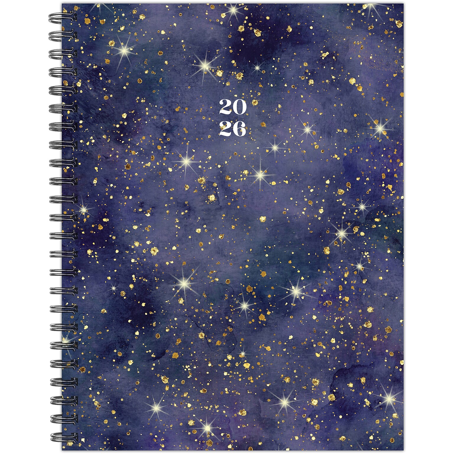 2026 Willow Creek Starry Night 6.5 x 8.5 Weekly & Monthly Planner, Paperboard Cover (56691)