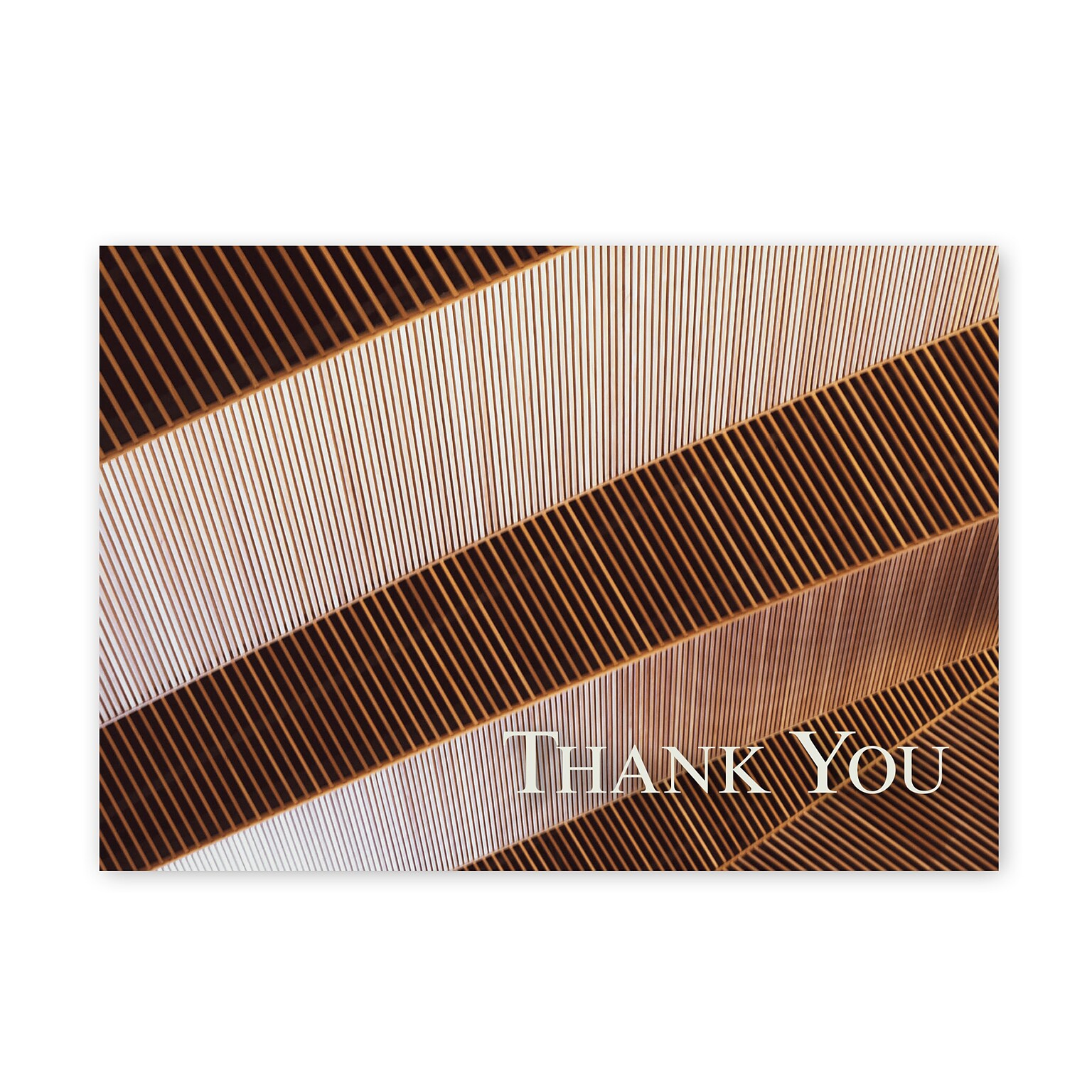 Great Papers Bold Copper General Use Thank You Notecard Kits, Multicolored, 24/Pack (2025027)