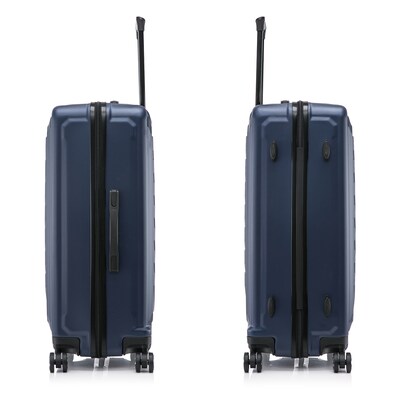 US Army FOX 28" Hardside Suitcase, 4-Wheeled Spinner, TSA Checkpoint Friendly, Navy Blue (USLFOX00L-BLU)
