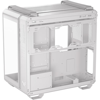 ASUS TUF Gaming GT502 ATX, Micro-ATX, Mini-ITX Mid-Tower Computer Case, White (GT502 FV/WHT/TG//)
