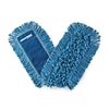 Coastwide Professional™ Looped-End Dust Mop Head, Cotton, 36 x 5, Blue (CW56760)