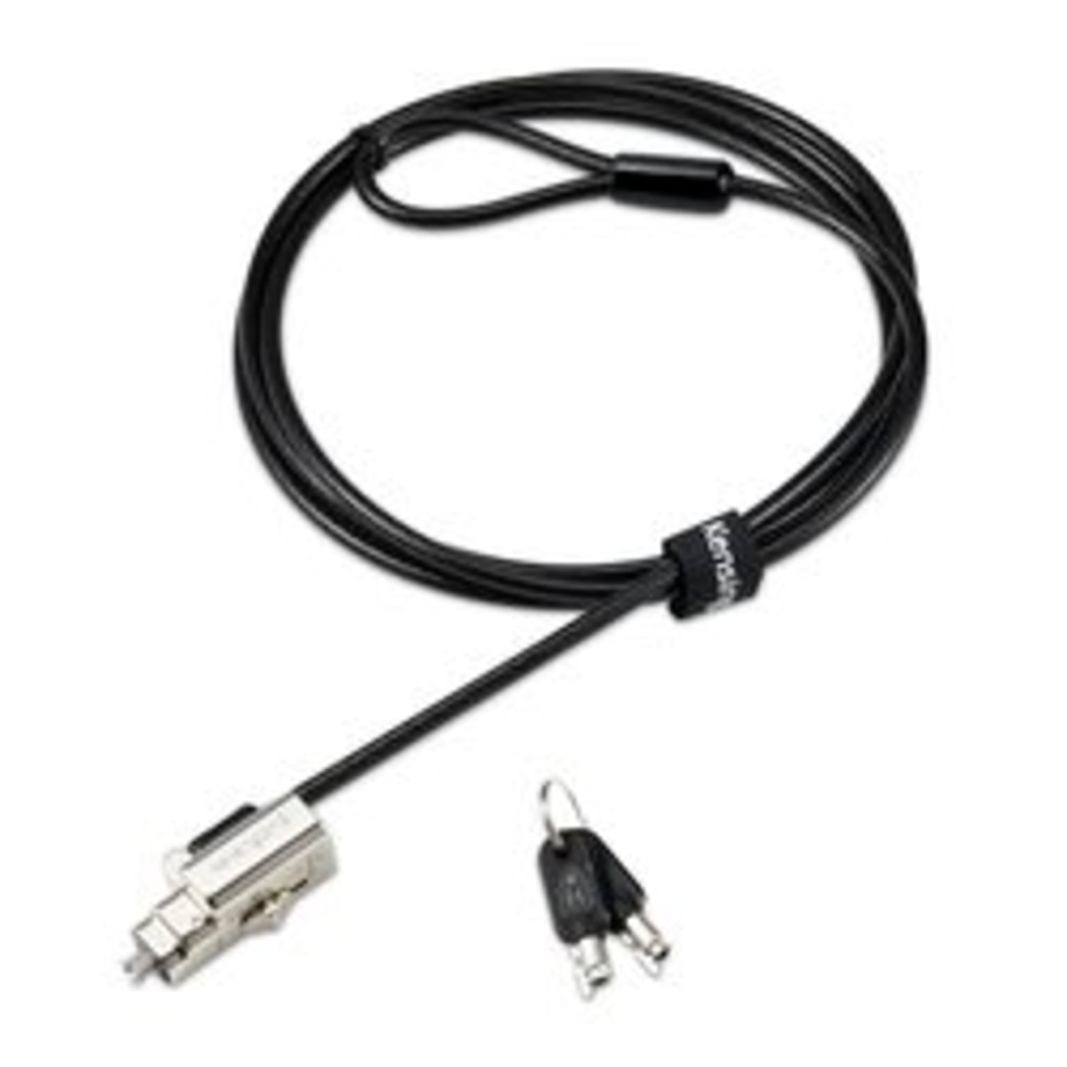Kensington Universal 3-in-1 2.0 Standard Keyed Laptop Lock, 6ft. (K63389WW)