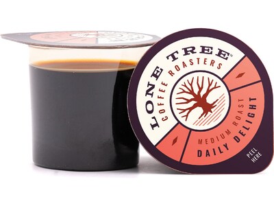 Java House Lone Tree Daily Delight Coffee Pods, Medium Roast, 12/Carton (FC900H10)