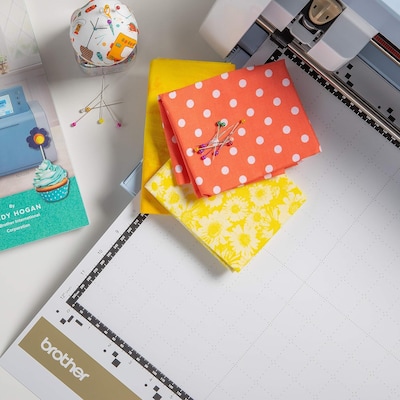 Brother ScanNCut DX Die Cutting Fabric Mat, 12" x 12" (CADXMATF12)