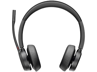 Poly Voyager 4300 UC Series USB-A Bluetooth Stereo Phone & Computer Headset, Unified Communications