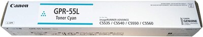 Canon GPR-55L Cyan Standard Yield Toner Cartridge, Prints Up to 26000 Pages