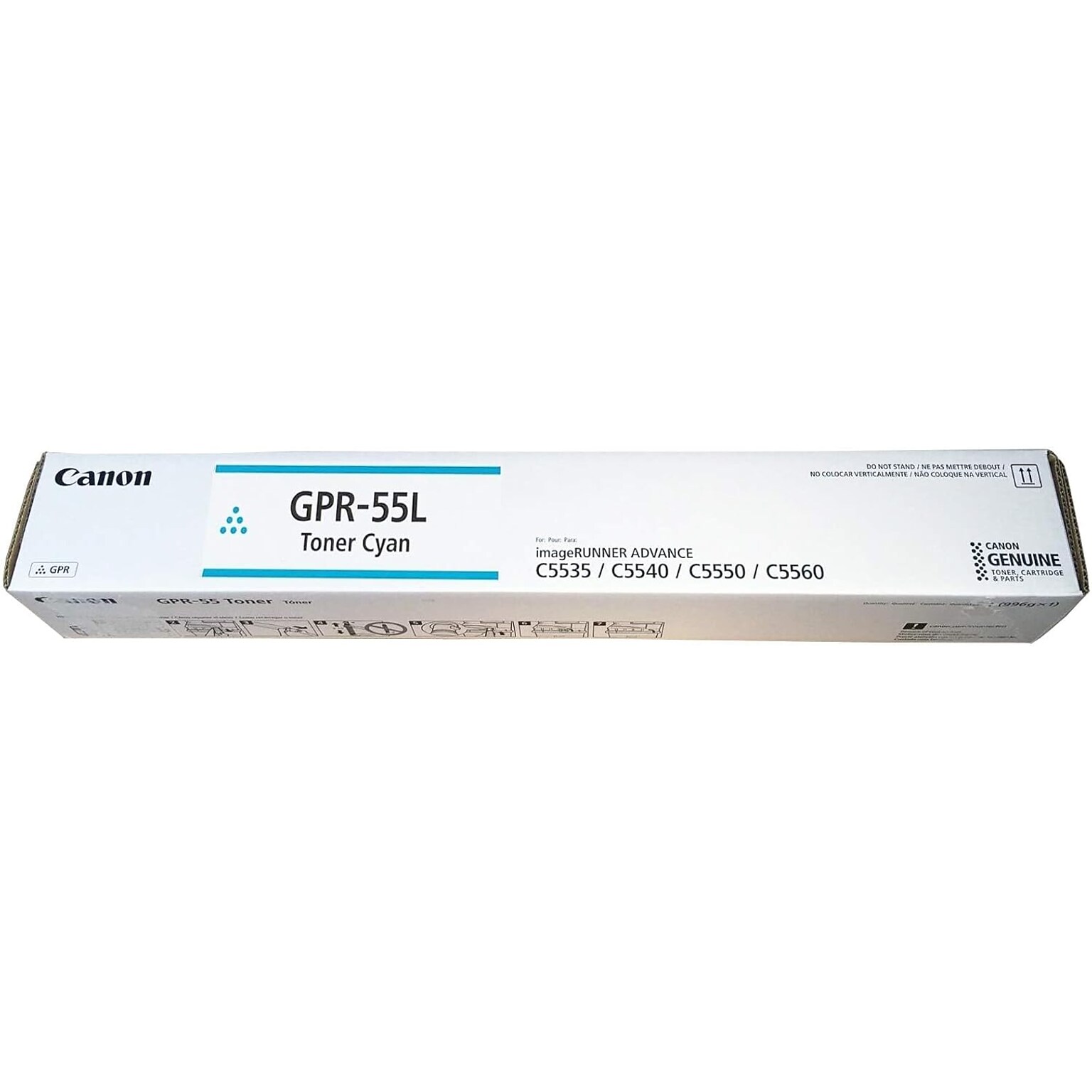 Canon GPR-55L Cyan Standard Yield Toner Cartridge, Prints Up to 26000 Pages