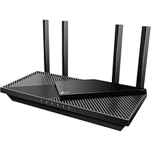 TP-LINK Archer AX55 AX 3000 Dual-Band Wi-Fi 6 Router, Black (ARCHER AX55)