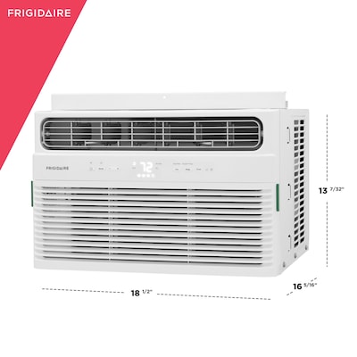 Frigidaire 115-Volt 6,000 BTU Window-Mounted Air Conditioner with Remote, White (FHWC064WB1)