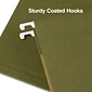 Staples Hanging File Folder, Legal Size, Standard Green, 25/Box (TR521252)