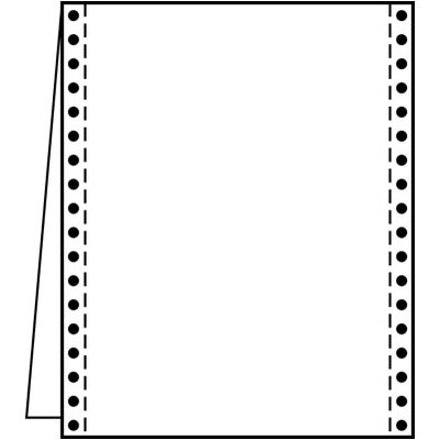 Quill Brand® 2 Part Forms with 20-lb. Top Sheet, 9-1/2x11, 750/CT (710800)