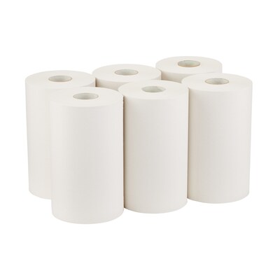 Pacific Blue Ultra Hardwound Paper Towels, 1-ply, 400 ft./Roll, 6 Rolls/Carton (26610)